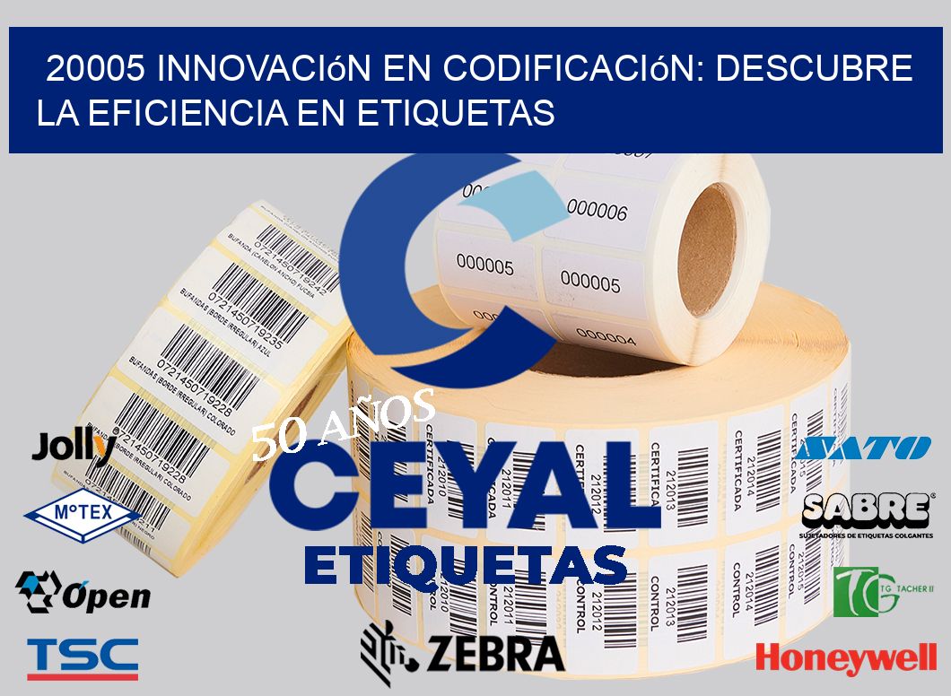 20005 Innovación en Codificación: Descubre la Eficiencia en Etiquetas