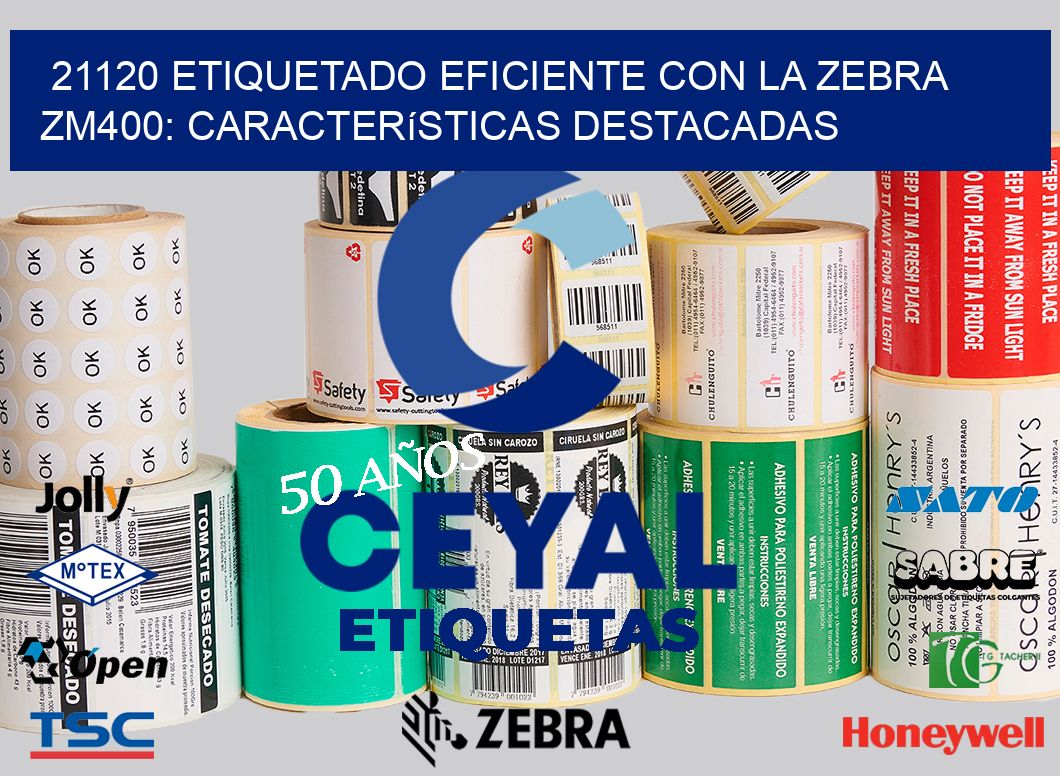 21120 Etiquetado Eficiente con la Zebra ZM400: Características Destacadas