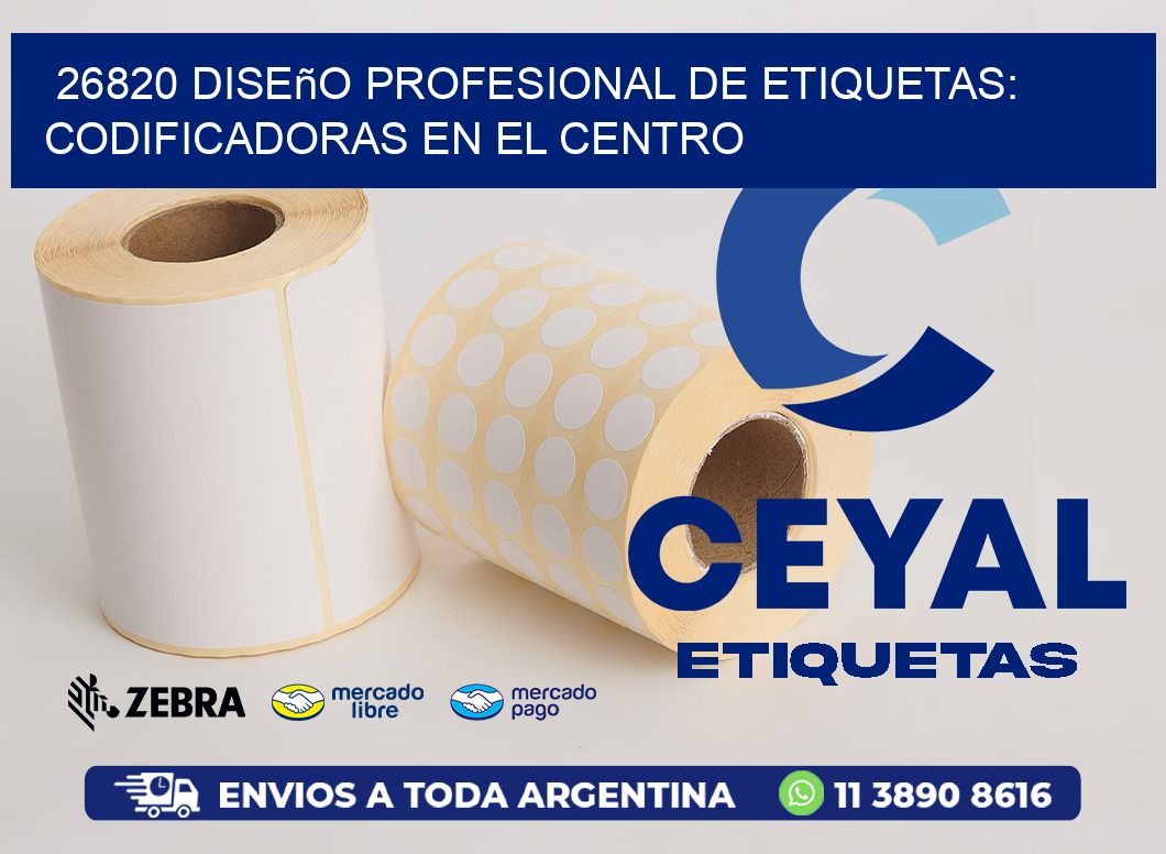 26820 Diseño Profesional de Etiquetas: Codificadoras en el Centro