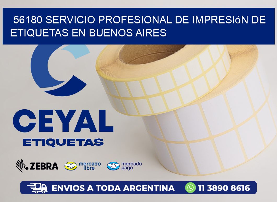 56180 Servicio Profesional de Impresión de Etiquetas en Buenos Aires
