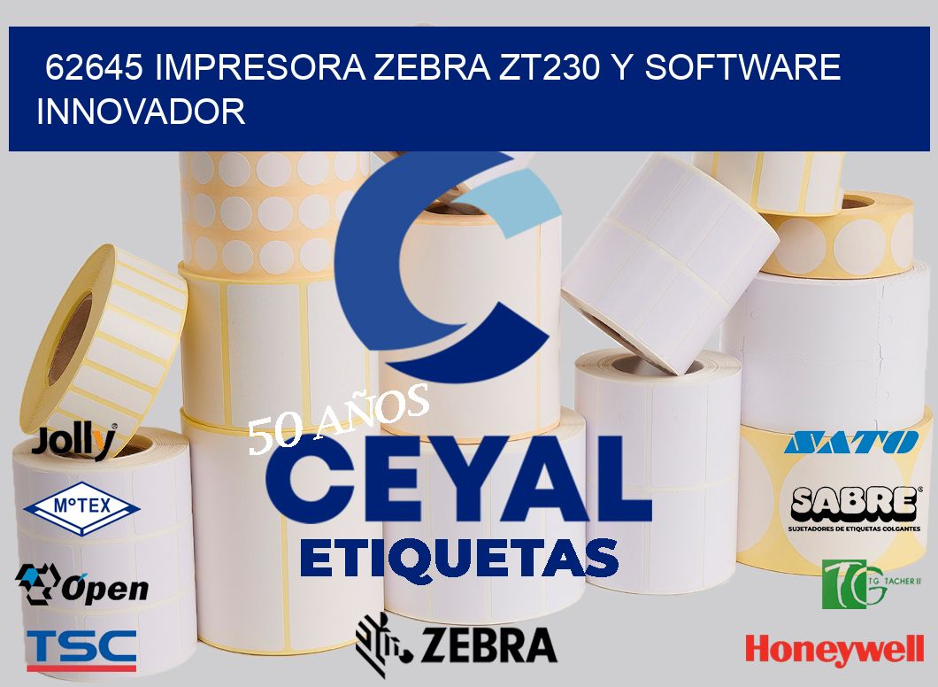 62645 Impresora Zebra ZT230 y Software Innovador