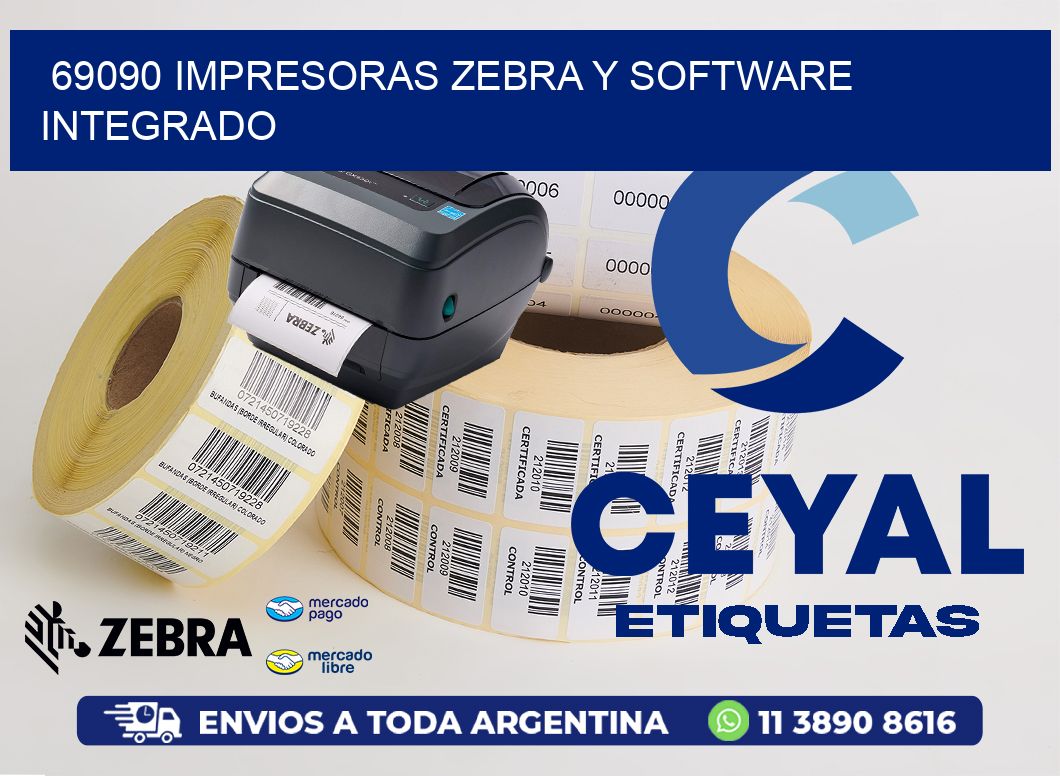 69090 Impresoras Zebra y Software Integrado