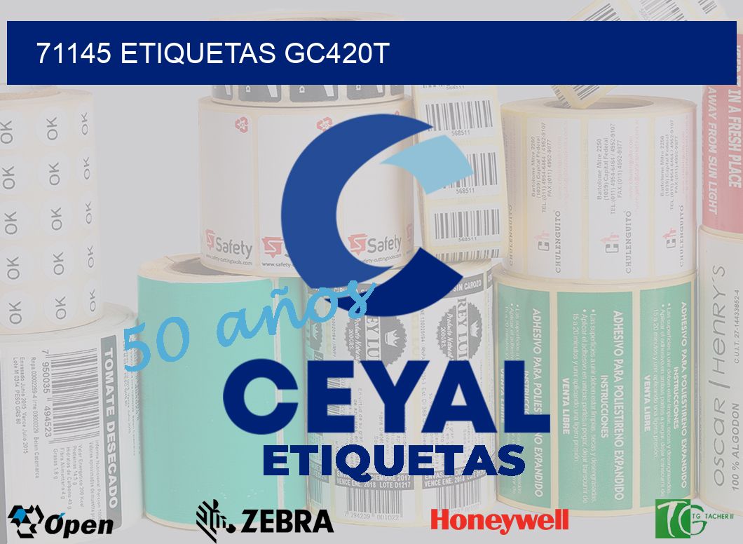 71145 ETIQUETAS GC420T