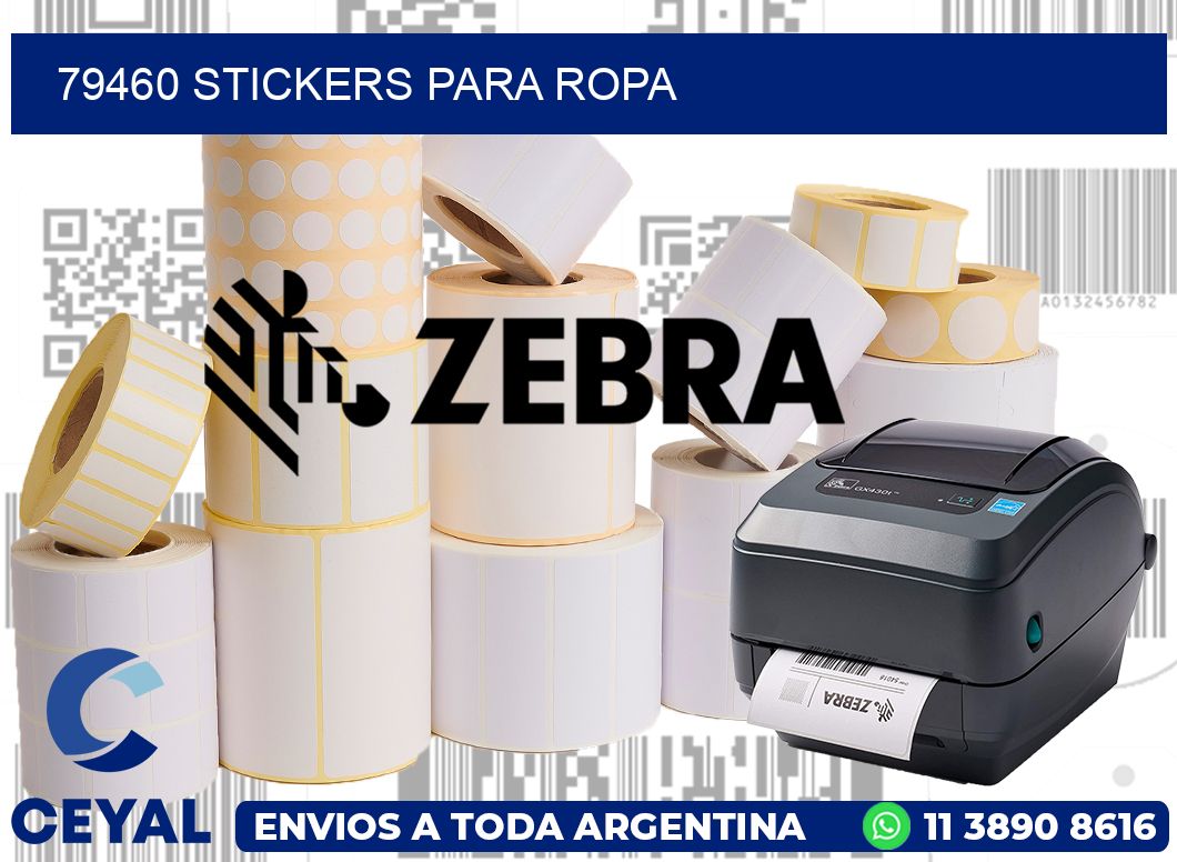 79460 STICKERS PARA ROPA