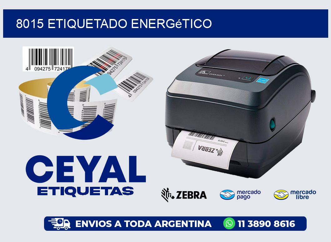 8015 etiquetado energético