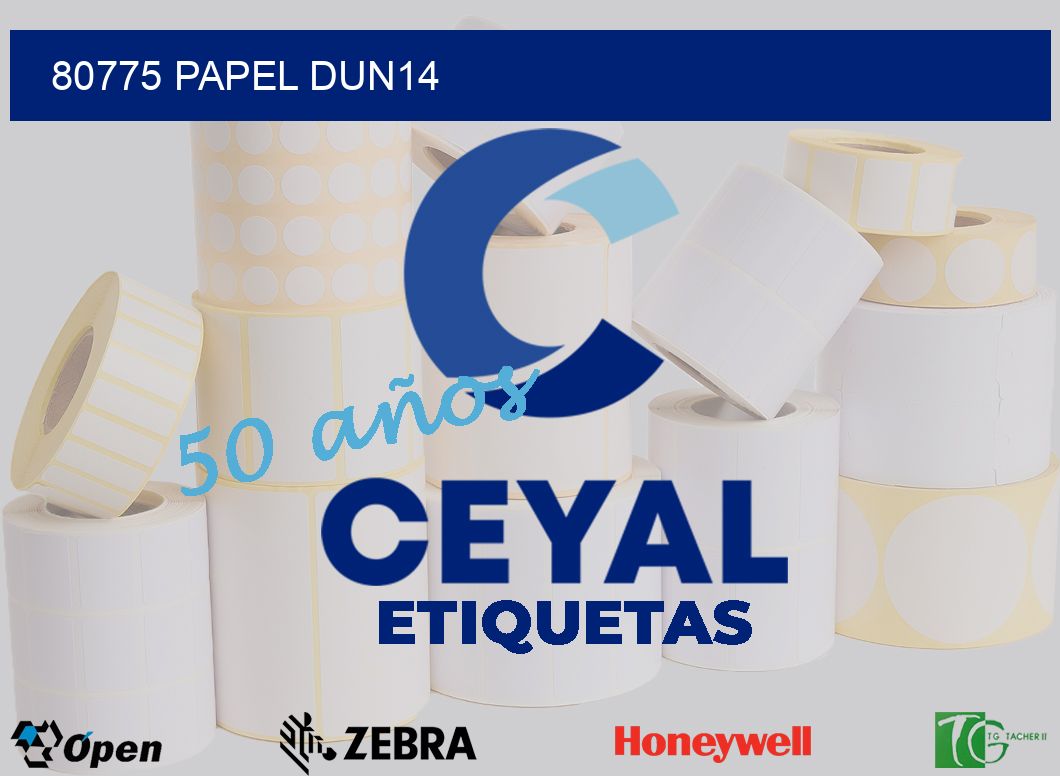 80775 PAPEL DUN14