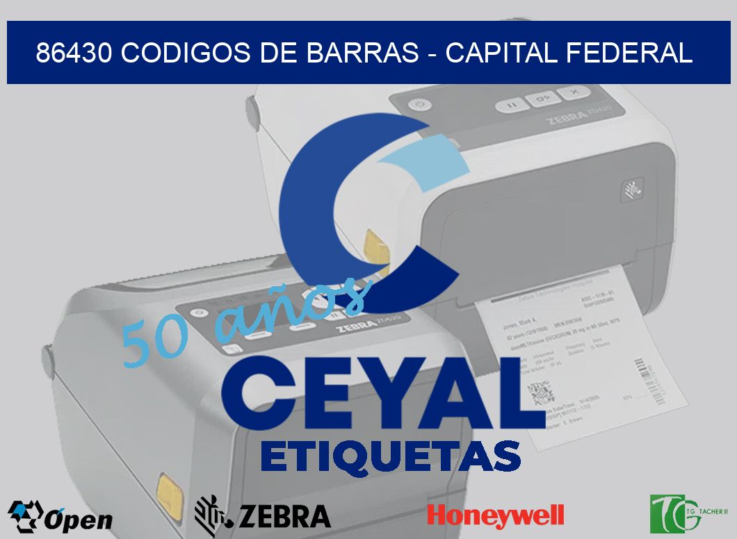 86430 CODIGOS DE BARRAS – CAPITAL FEDERAL