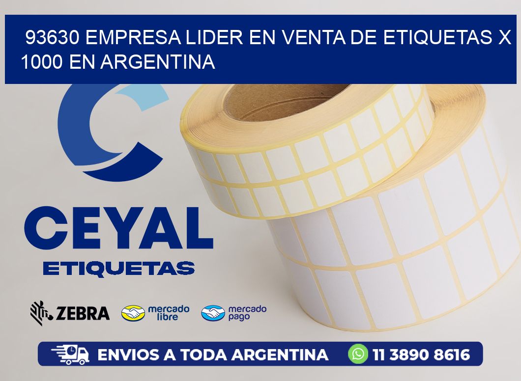 93630 EMPRESA LIDER EN VENTA DE ETIQUETAS X 1000 EN ARGENTINA