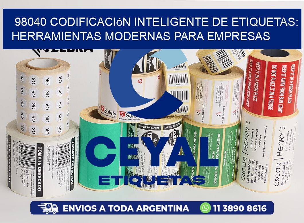 98040 Codificación Inteligente de Etiquetas: Herramientas Modernas para Empresas