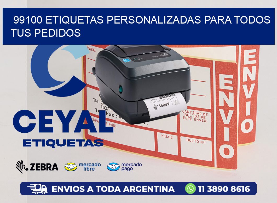 99100 ETIQUETAS PERSONALIZADAS PARA TODOS TUS PEDIDOS