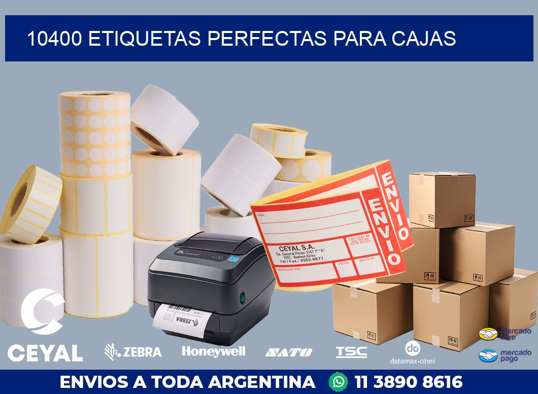 10400 ETIQUETAS PERFECTAS PARA CAJAS