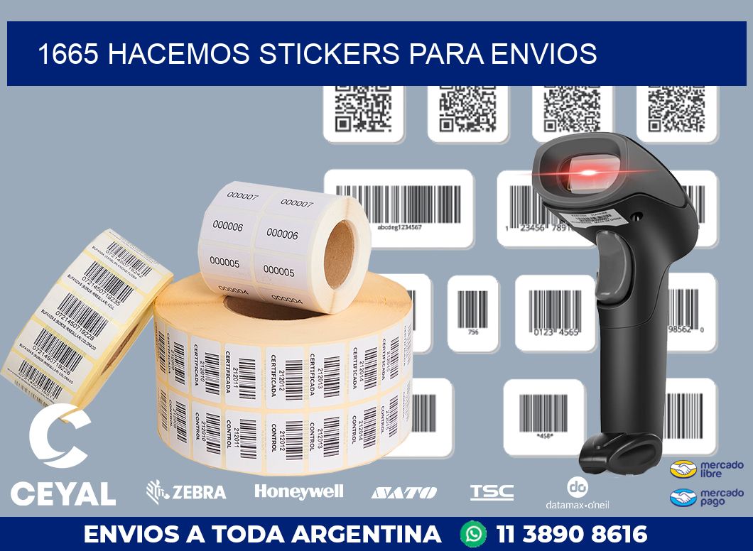 1665 HACEMOS STICKERS PARA ENVIOS