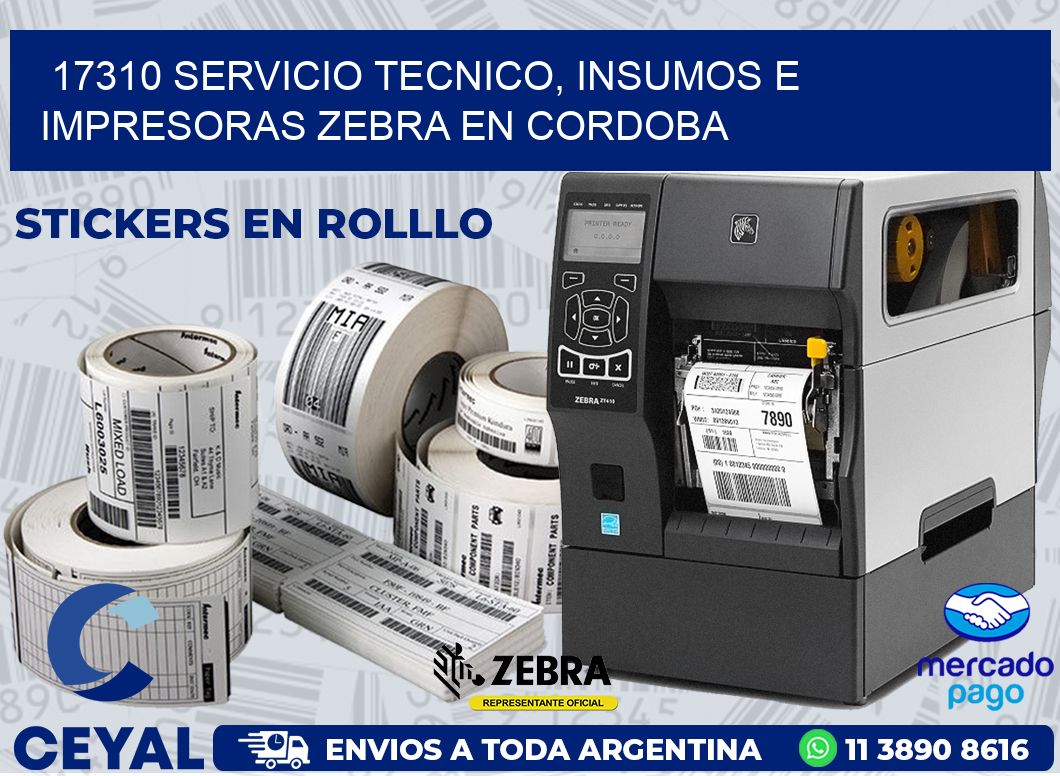 17310 SERVICIO TECNICO, INSUMOS E IMPRESORAS ZEBRA EN CORDOBA