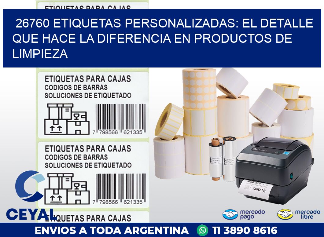 26760 ETIQUETAS PERSONALIZADAS: EL DETALLE QUE HACE LA DIFERENCIA EN PRODUCTOS DE LIMPIEZA