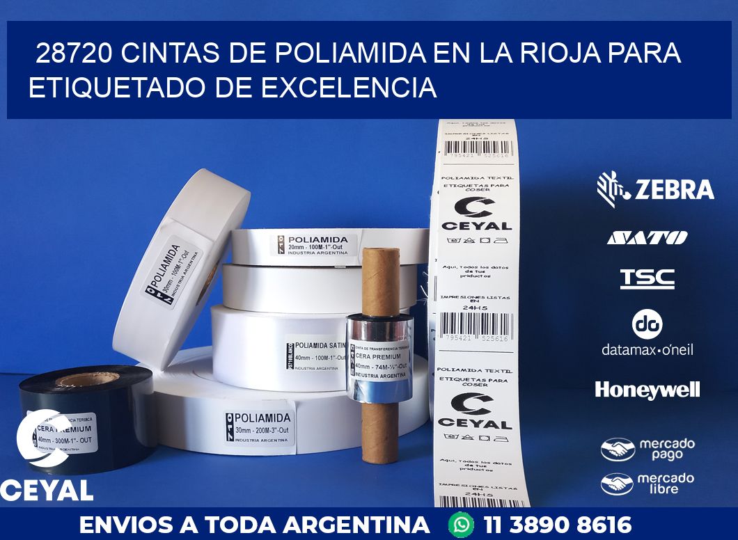 28720 CINTAS DE POLIAMIDA EN LA RIOJA PARA ETIQUETADO DE EXCELENCIA