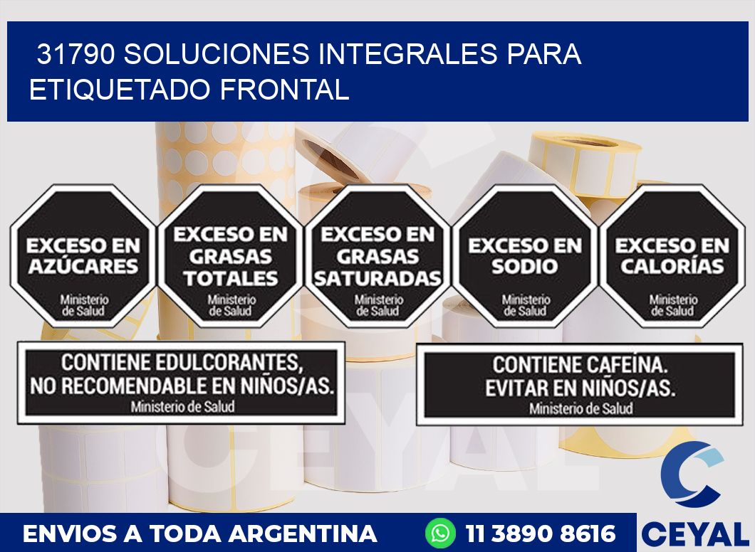 31790 SOLUCIONES INTEGRALES PARA ETIQUETADO FRONTAL