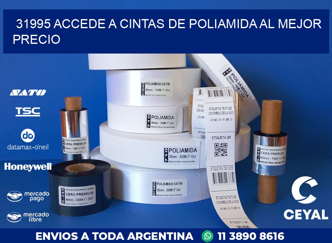 31995 ACCEDE A CINTAS DE POLIAMIDA AL MEJOR PRECIO
