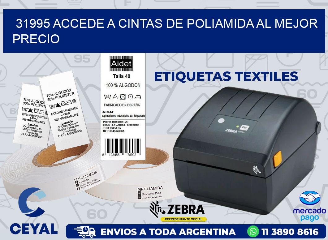 31995 ACCEDE A CINTAS DE POLIAMIDA AL MEJOR PRECIO