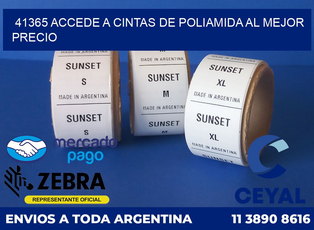 41365 ACCEDE A CINTAS DE POLIAMIDA AL MEJOR PRECIO
