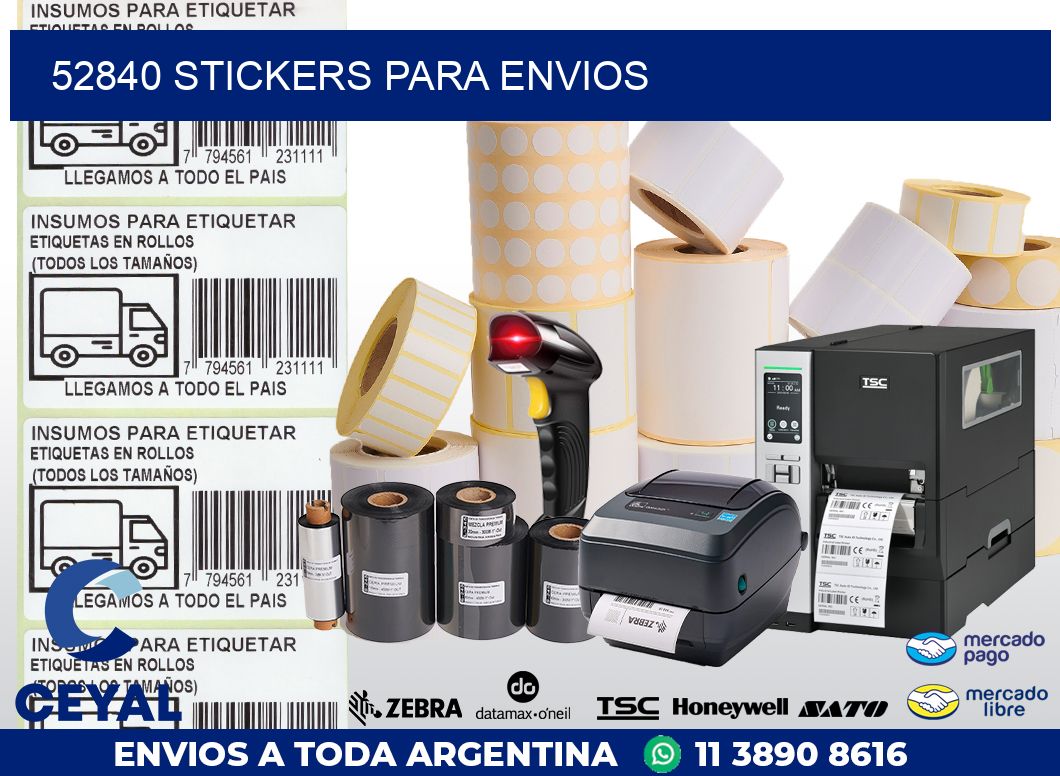 52840 STICKERS PARA ENVIOS