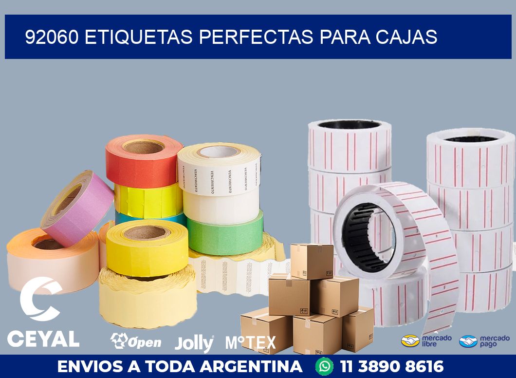 92060 ETIQUETAS PERFECTAS PARA CAJAS