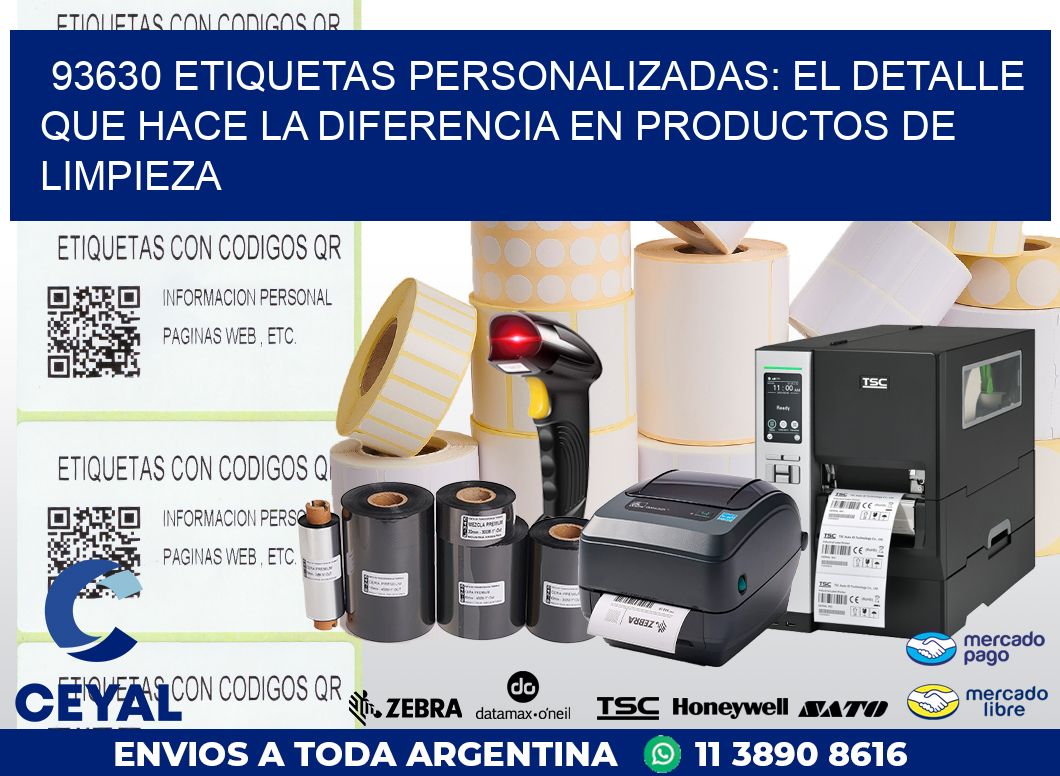 93630 ETIQUETAS PERSONALIZADAS: EL DETALLE QUE HACE LA DIFERENCIA EN PRODUCTOS DE LIMPIEZA