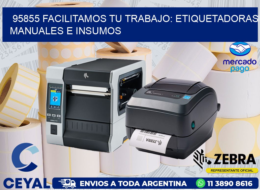 95855 FACILITAMOS TU TRABAJO: ETIQUETADORAS MANUALES E INSUMOS