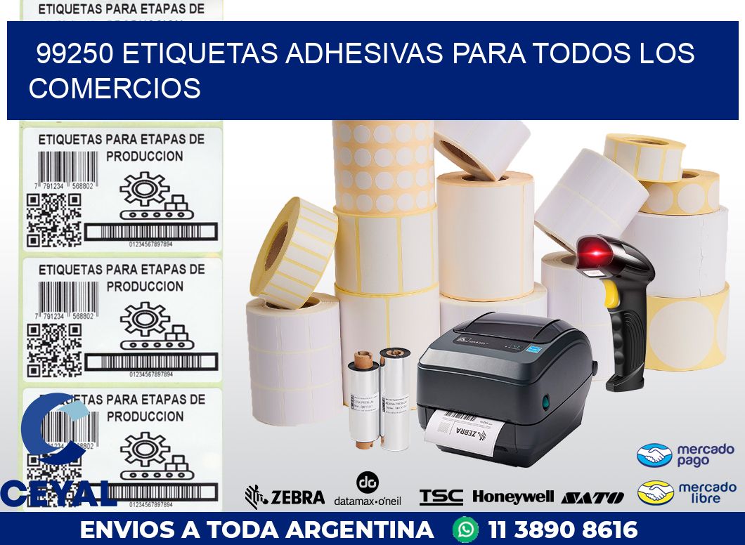 99250 ETIQUETAS ADHESIVAS PARA TODOS LOS COMERCIOS