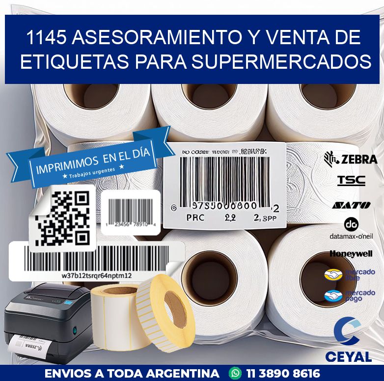 1145 ASESORAMIENTO Y VENTA DE ETIQUETAS PARA SUPERMERCADOS