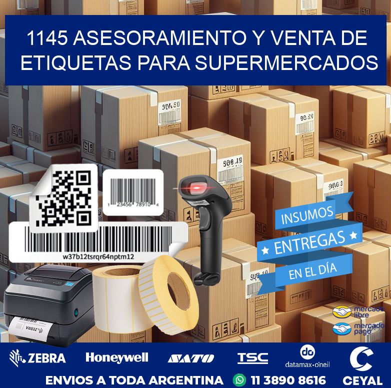 1145 ASESORAMIENTO Y VENTA DE ETIQUETAS PARA SUPERMERCADOS