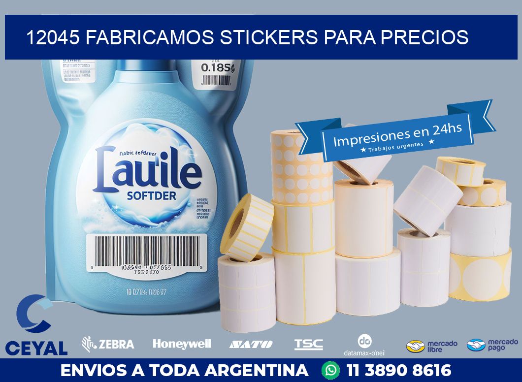 12045 FABRICAMOS STICKERS PARA PRECIOS