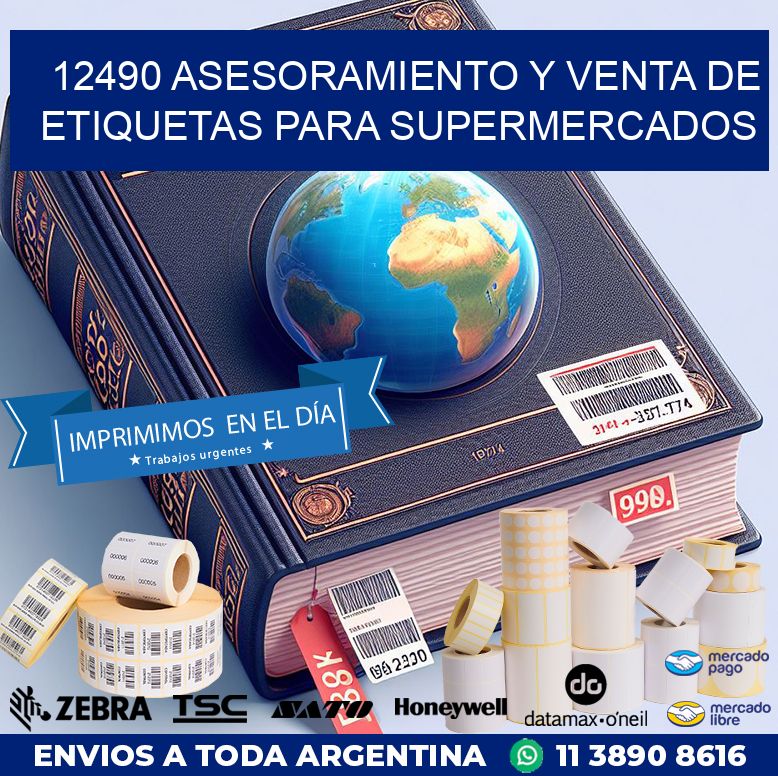 12490 ASESORAMIENTO Y VENTA DE ETIQUETAS PARA SUPERMERCADOS