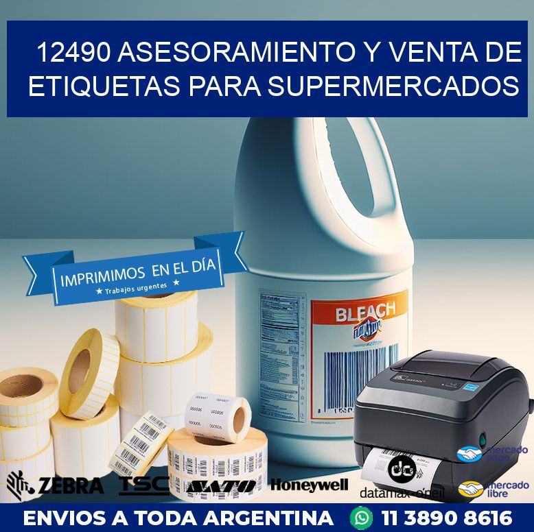 12490 ASESORAMIENTO Y VENTA DE ETIQUETAS PARA SUPERMERCADOS