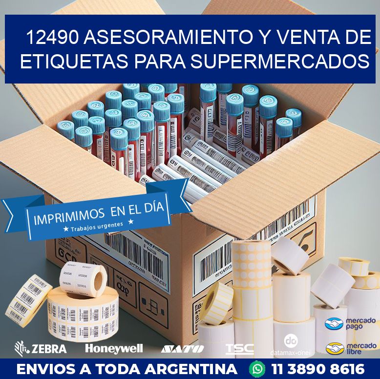 12490 ASESORAMIENTO Y VENTA DE ETIQUETAS PARA SUPERMERCADOS