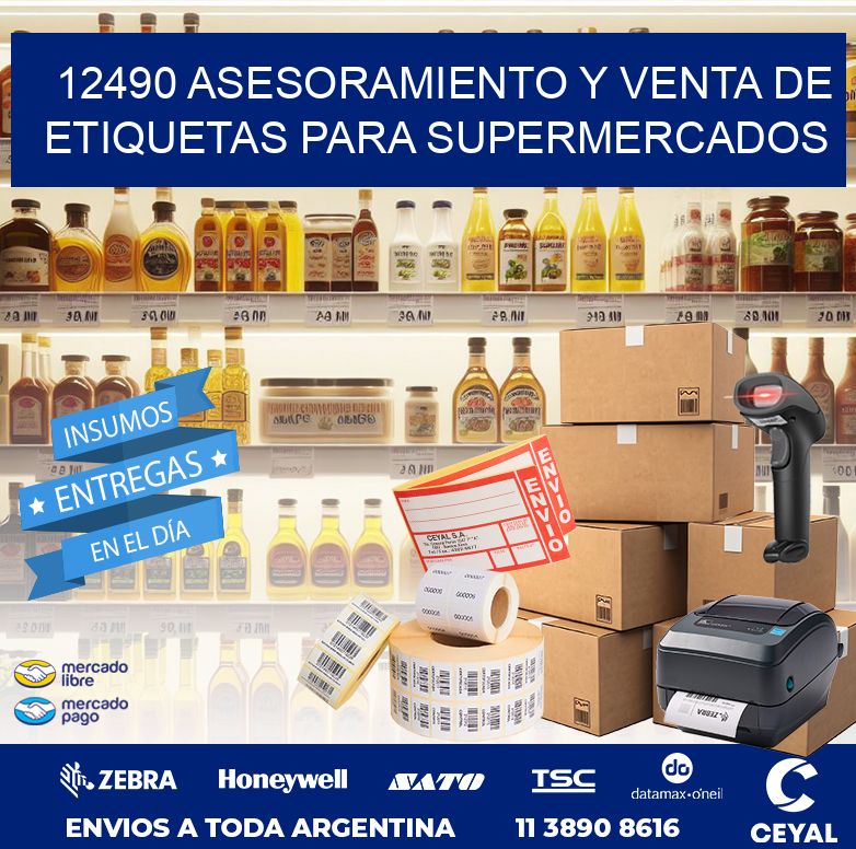 12490 ASESORAMIENTO Y VENTA DE ETIQUETAS PARA SUPERMERCADOS