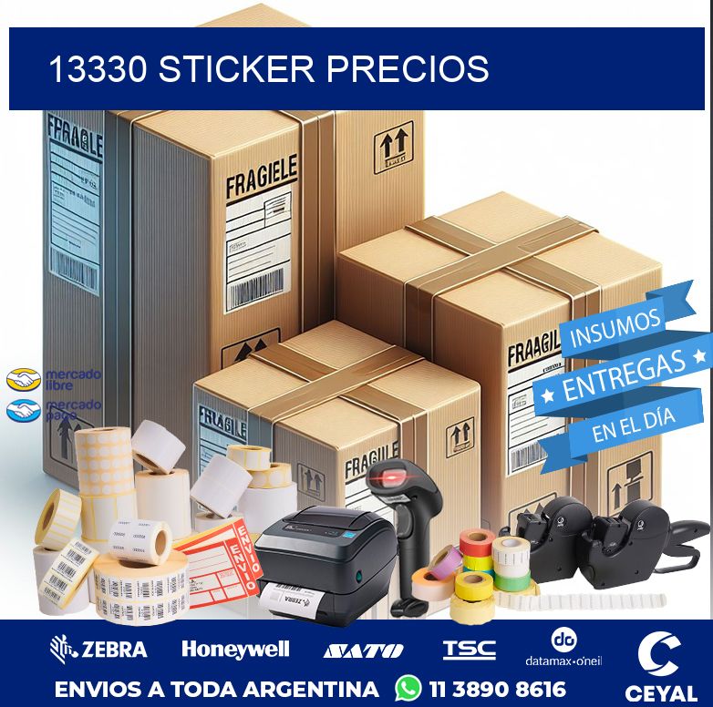 13330 STICKER PRECIOS