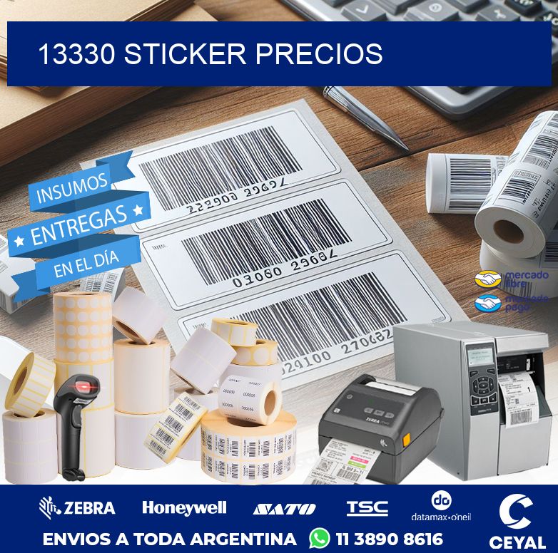 13330 STICKER PRECIOS