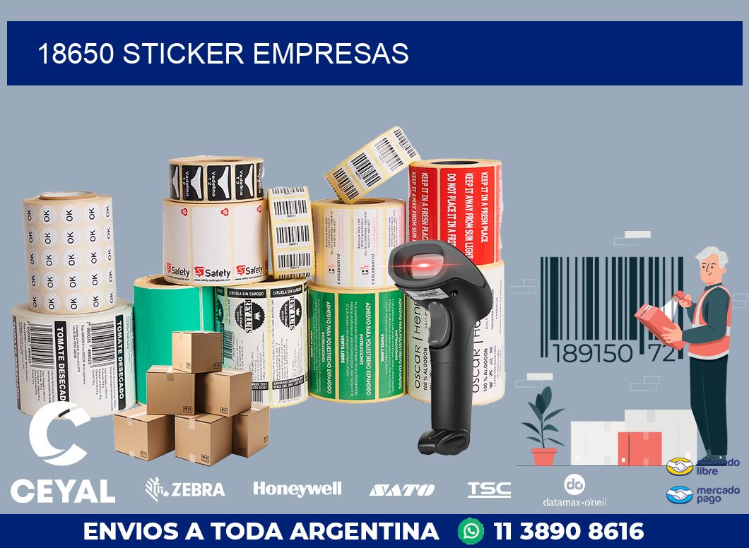18650 STICKER EMPRESAS