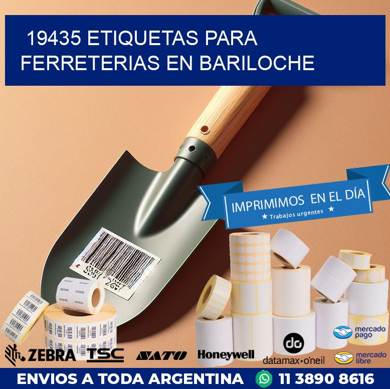 19435 ETIQUETAS PARA FERRETERIAS EN BARILOCHE