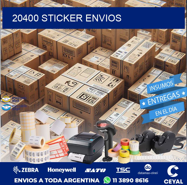 20400 STICKER ENVIOS