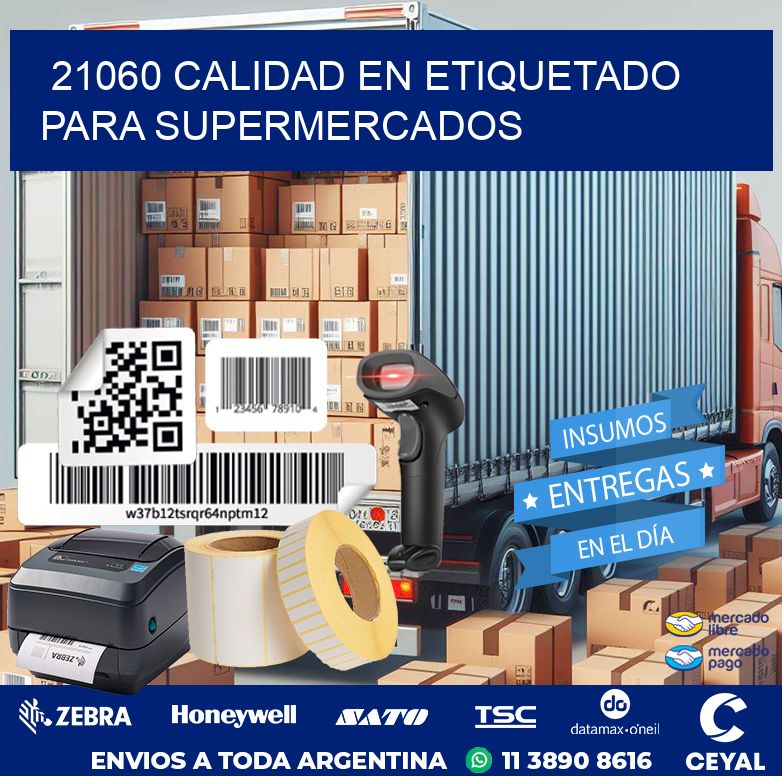 21060 CALIDAD EN ETIQUETADO PARA SUPERMERCADOS