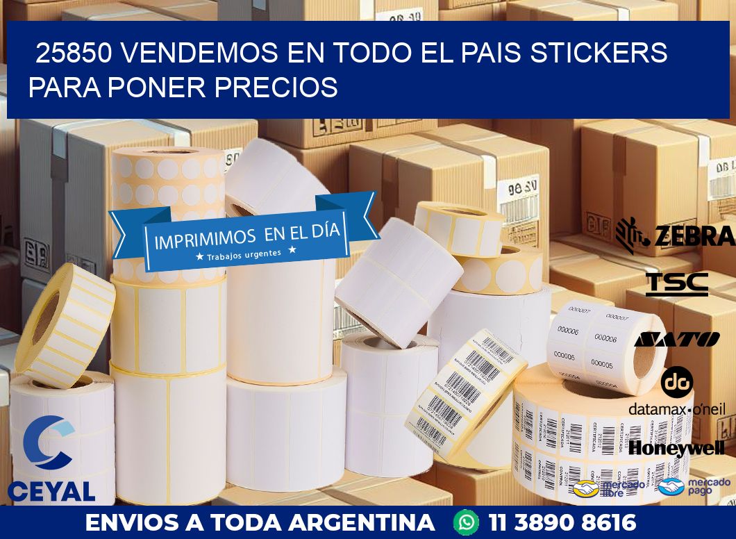 25850 VENDEMOS EN TODO EL PAIS STICKERS PARA PONER PRECIOS