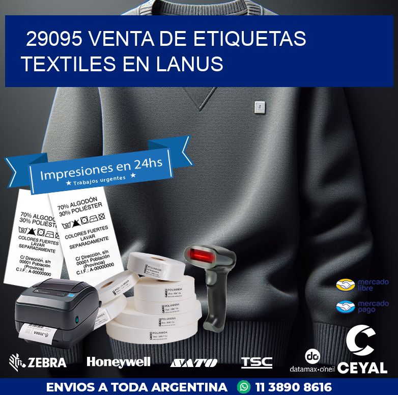 29095 VENTA DE ETIQUETAS TEXTILES EN LANUS