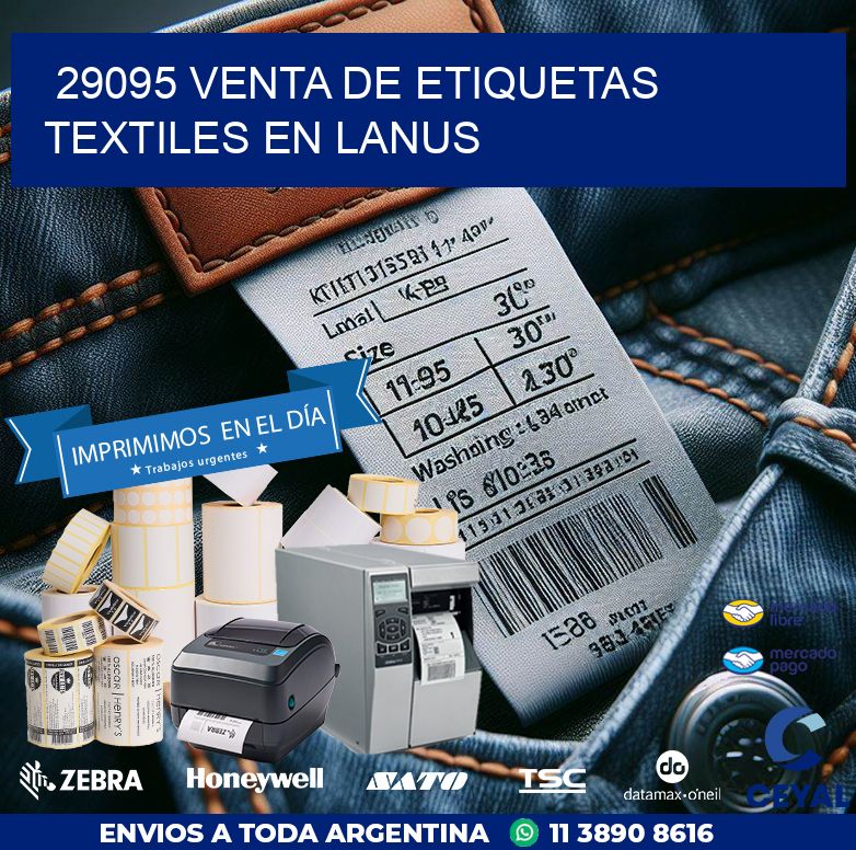 29095 VENTA DE ETIQUETAS TEXTILES EN LANUS