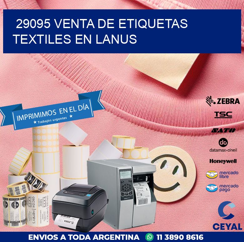 29095 VENTA DE ETIQUETAS TEXTILES EN LANUS