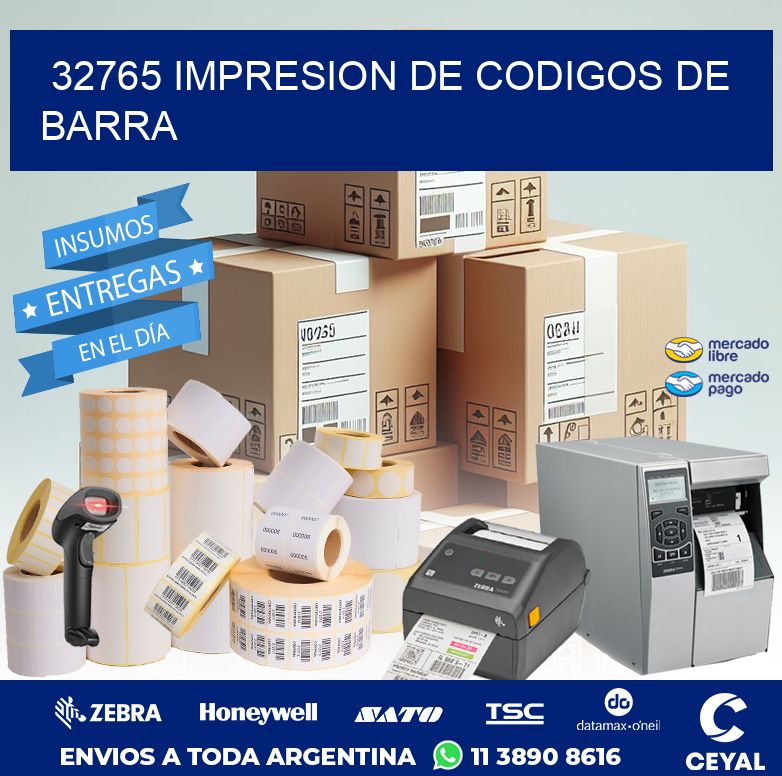 32765 IMPRESION DE CODIGOS DE BARRA