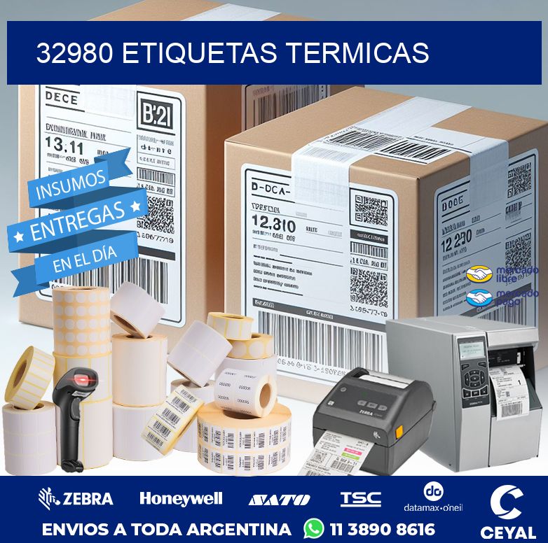 32980 ETIQUETAS TERMICAS