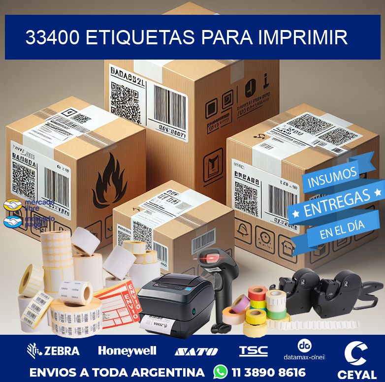 33400 ETIQUETAS PARA IMPRIMIR