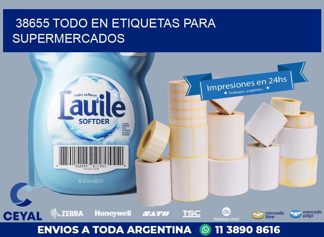 38655 TODO EN ETIQUETAS PARA SUPERMERCADOS