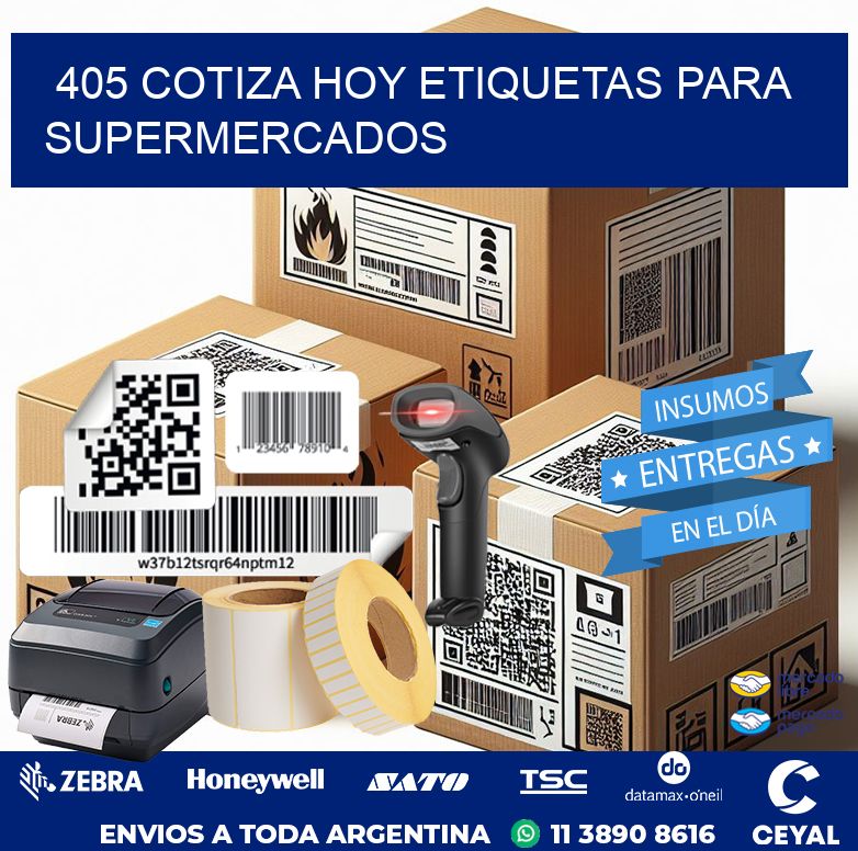 405 COTIZA HOY ETIQUETAS PARA SUPERMERCADOS